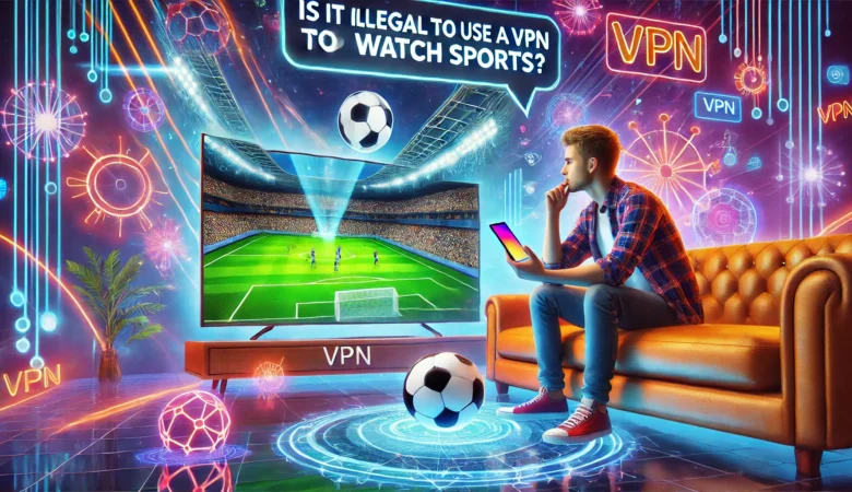 Is it illegal to use a VPN to watch sports?