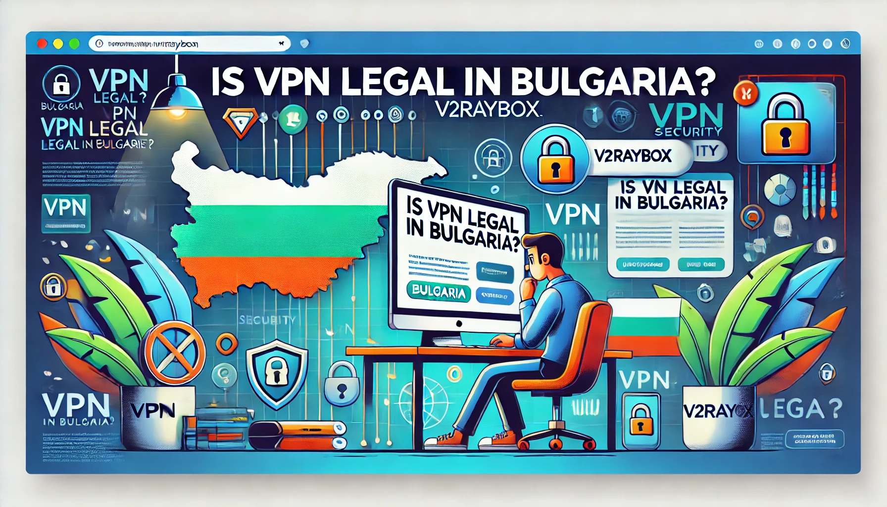 Is VPN legal in Bulgaria?